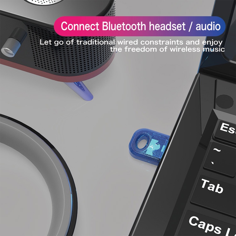 Đầu USB ANKNDO nhận tín hiệu Bluetooth 5.0 cho máy tính
