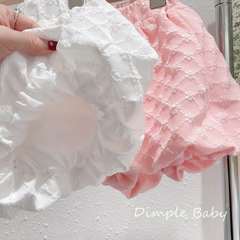 Quần Đùi Ống Phồng Phong Cách Phương Tây Thời Trang Mùa Hè 2022 Dành Cho Bé Gái