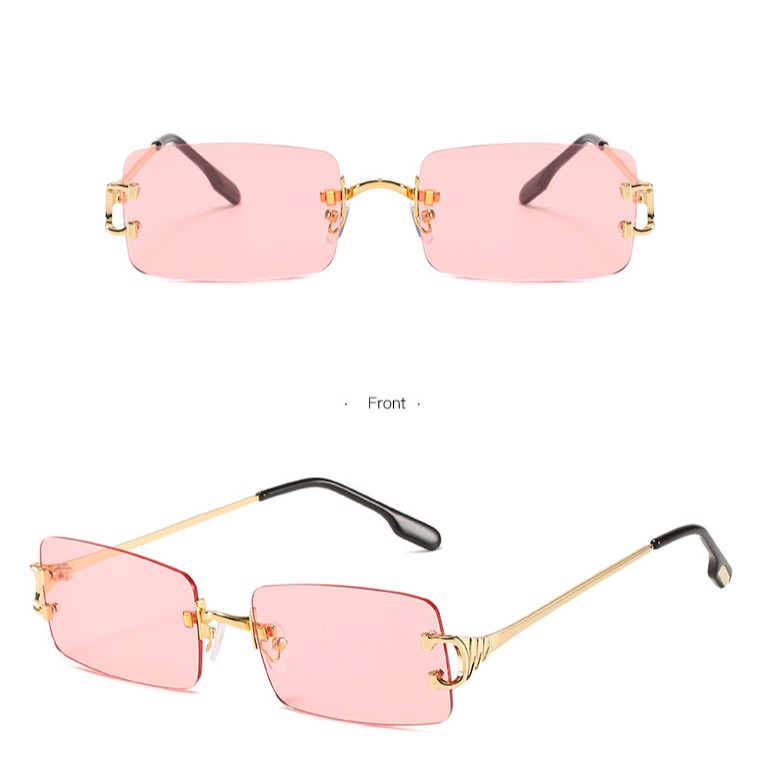 Kính Râm Nam Nữ Không Gọng Chống Tia Uv400 Thời Trang 2020 | BigBuy360 - bigbuy360.vn