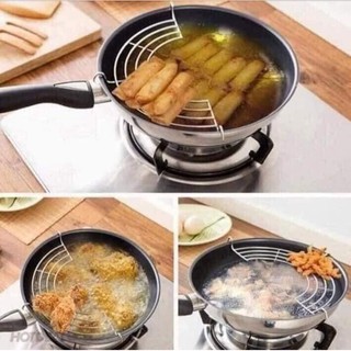Vỉ gác chảo róc mỡ .