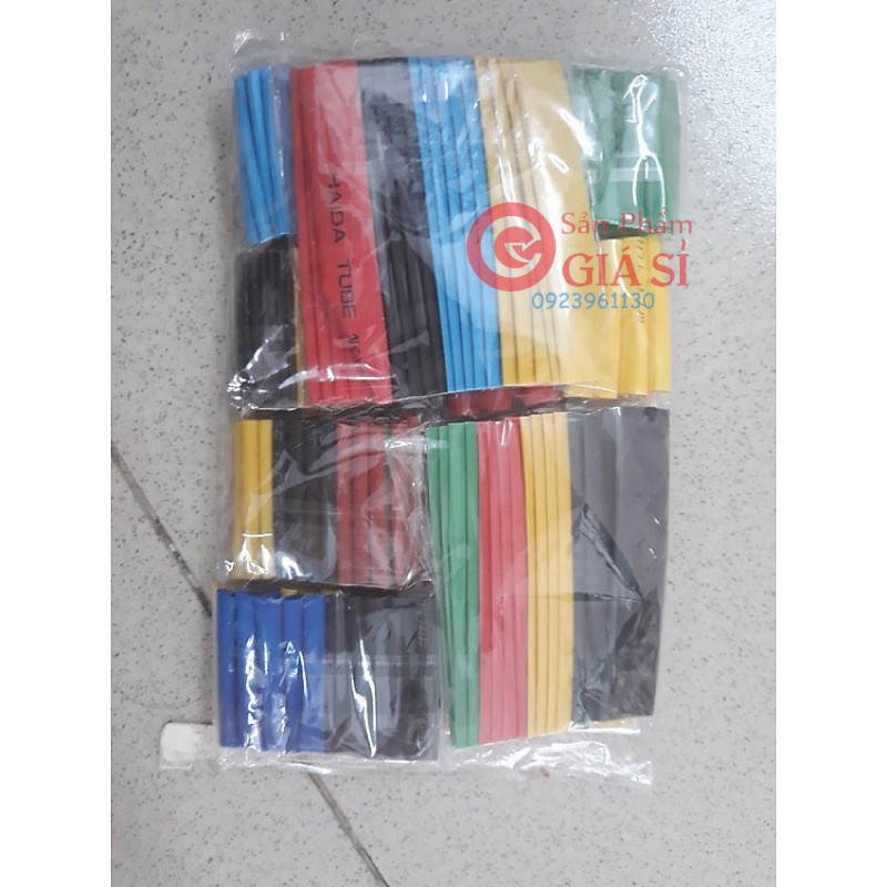 Bộ 328/530 Ống Gen Co Nhiệt Cách Điện Nối Dây Các Kích Cỡ, Màu Sắc ❤️freeship❤️