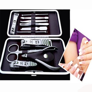 Bộ làm móng tay móng chân 12 món hình mặt cười