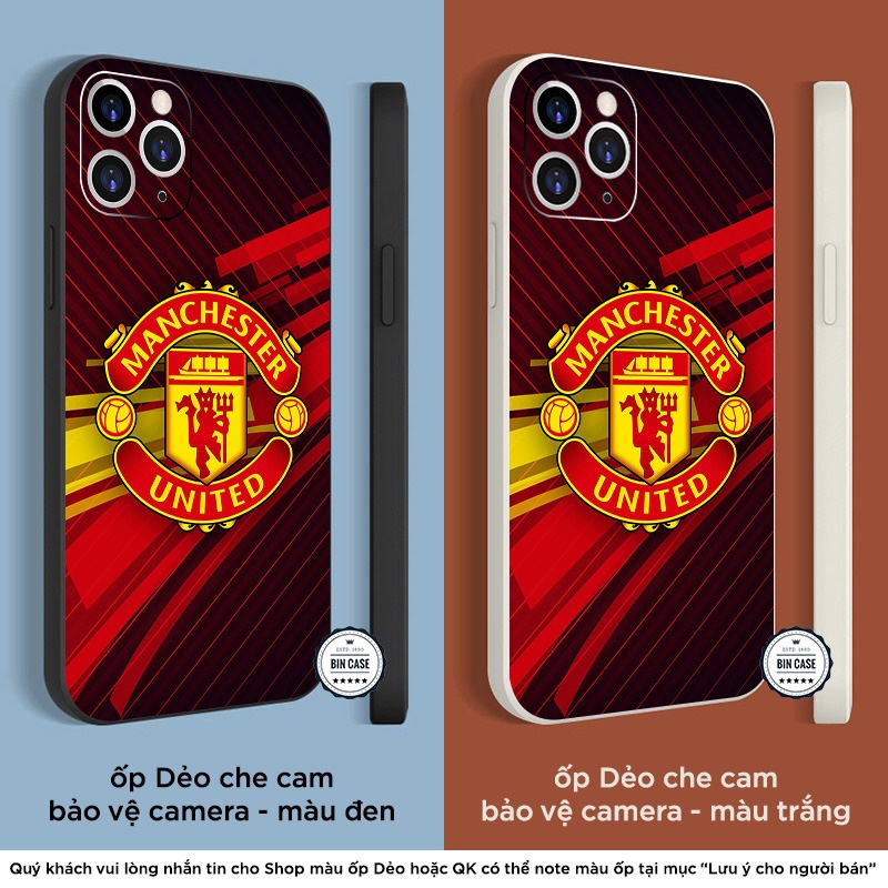 ⚽ Ốp logo Manchester United cực hot ⚽ Ốp cho nam siêu đẹp iphone 6/6s/7/8 plus/x/xr/xs max/12 promax/11 promax SPORT0014