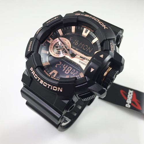 Đồng hồ nam CASIO G-Shock GA-400GB-1A4 dây Nhựa màu Đen Limited Models