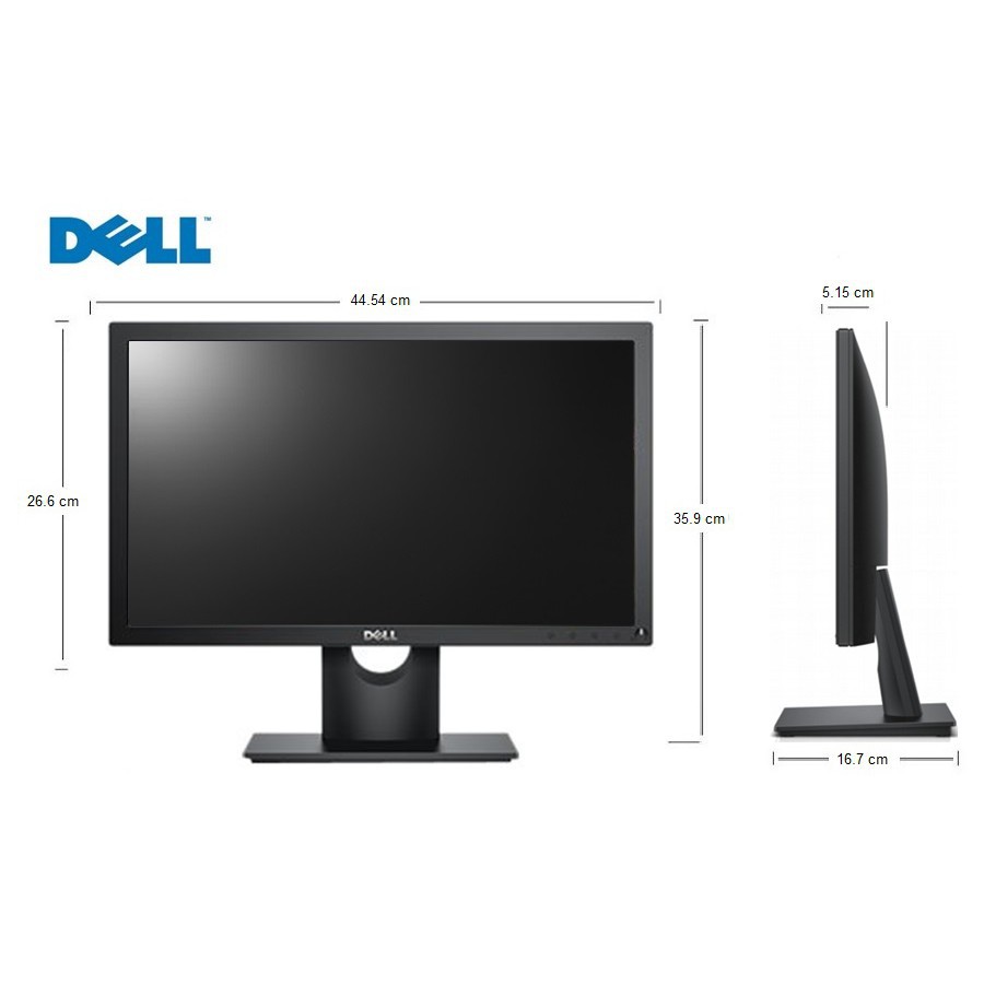 XẢ KHO -  Màn Hình Dell E1916HV, 18.5 inch Full HD Monitor (E1916HV) BTC01