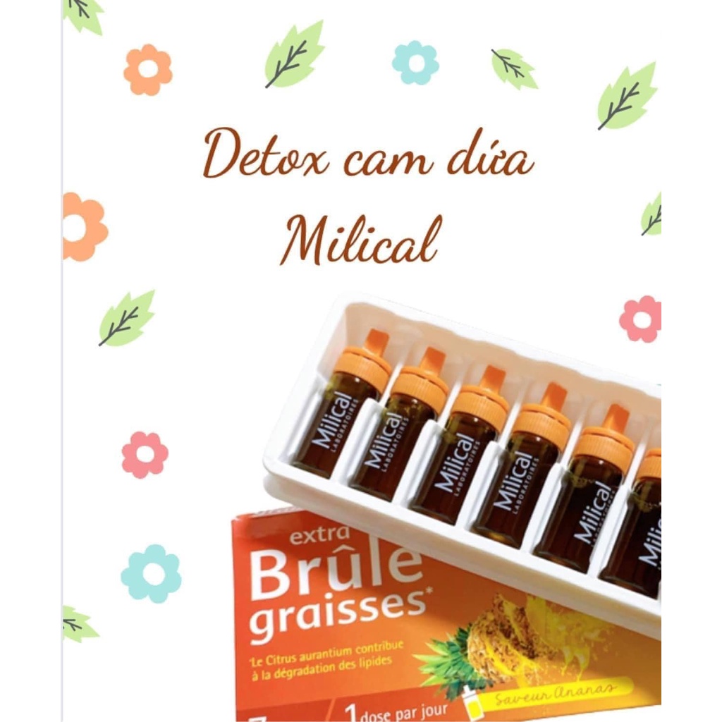 Nước uống detox Milical