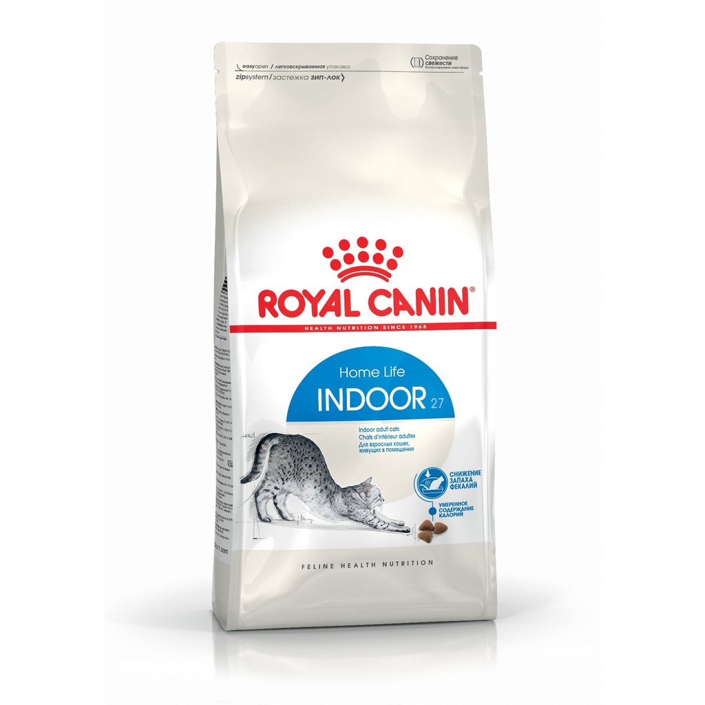 Thức Ăn Cho Mèo Cao Cấp Royal Canin Indoor 27 Cho Mèo Nuôi Trong Nhà Bao 10Kg - Miki Petshop