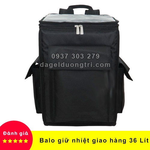 BALO GIỮ NHIỆT GIAO HÀNG 36 LÍT - Kích thước 31cm x 44cm x 27cm