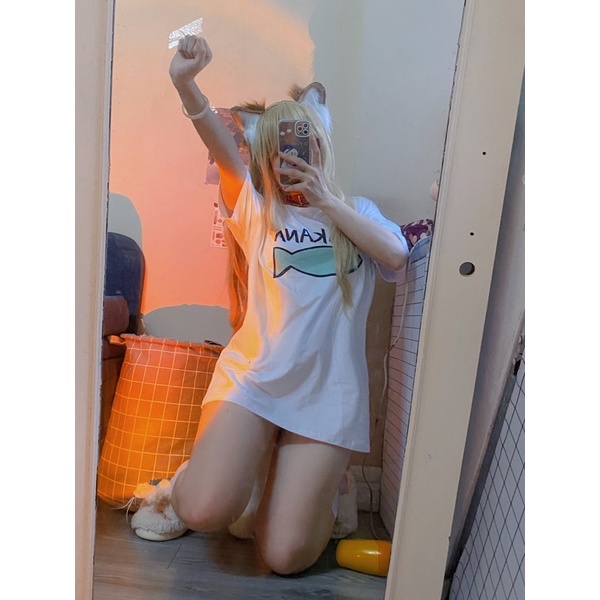 EroManga Sensei Izumi Sagiri và osakana nữ tay ngắn áo thun .Trang phục anime hoá trang cosplay nhân vật