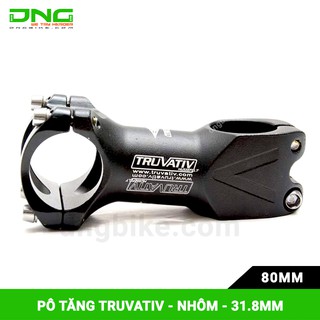 Pô tăng xe đạp nhôm TRUVATIV 31.8mm đen