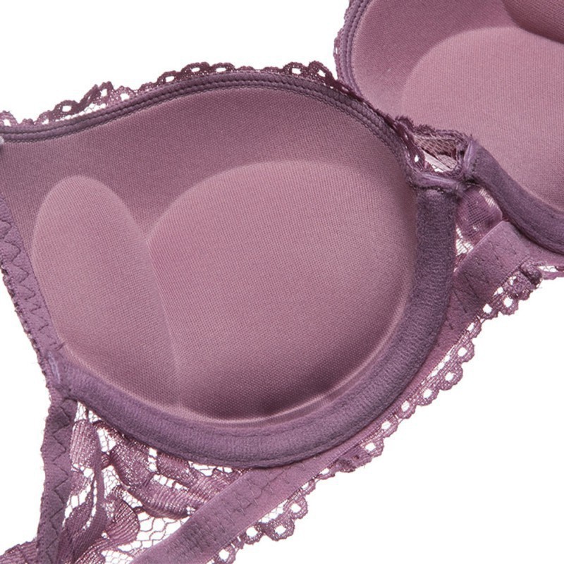 Set áo ngực có gọng + quần lót phối ren | BigBuy360 - bigbuy360.vn