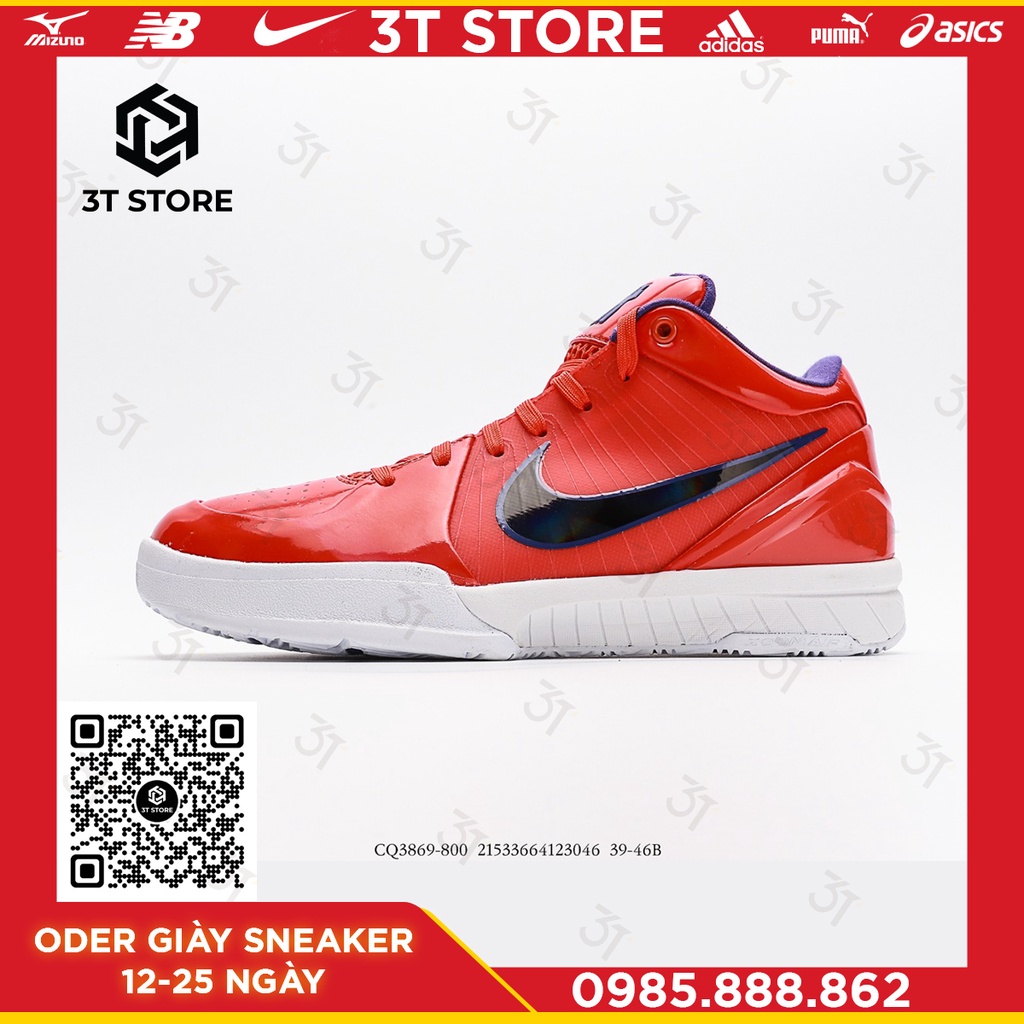 GIÀY SNEAKER MÃ SẢN PHẨM_NIKE Zoom Kobe 4 Protro UNDEFEATED_ĐỦ SIZE VÀ MÀU_ODER HONGKONG STORE