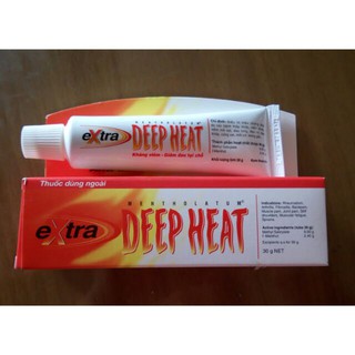 Kem Mentholatum Extra Deep Heat (30g) - giảm đau