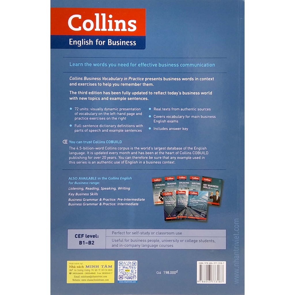 Sách Collins - 3RD Edition - Business Vocabulary In Practice