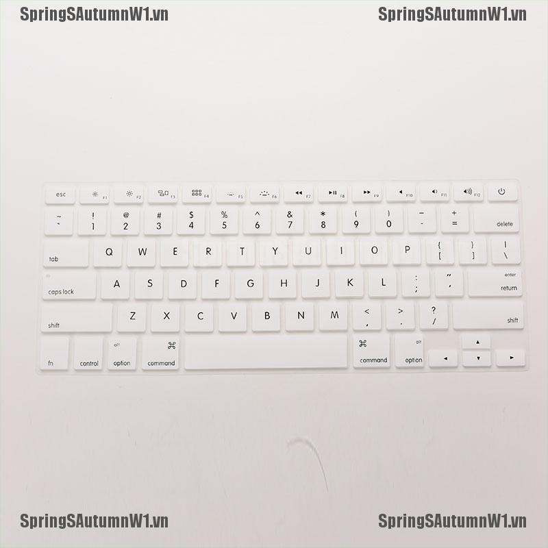 [Spring] Silicone Keyboard Skin Cover Case for Macbook Air Pro 13&quot; 15&quot; 17&quot; Inch [VN]