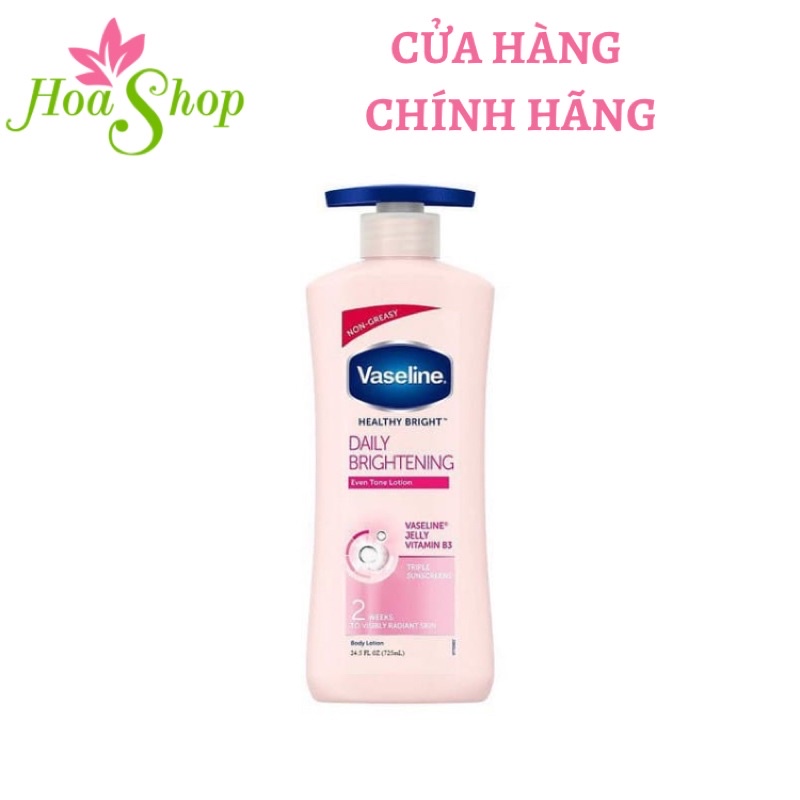 Dưỡng thể Vaseline Daily Brightening 725ml