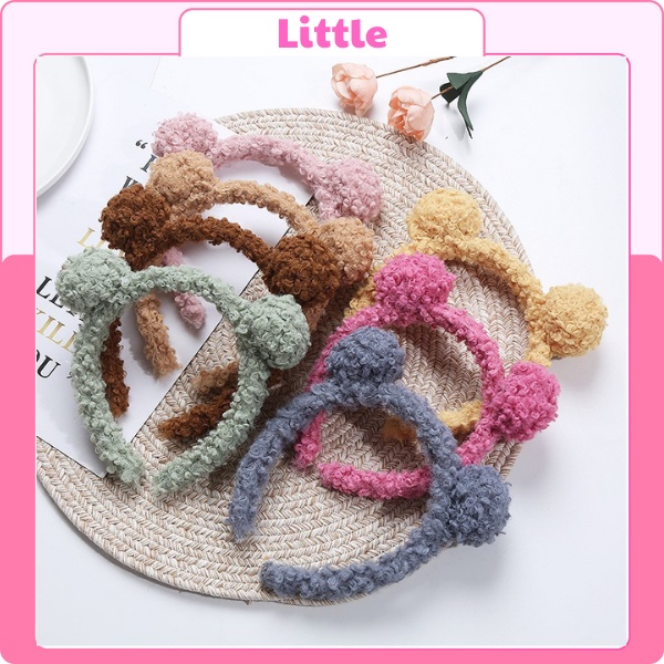 Băng Đô Rửa Mặt Cài Tóc Tai Gấu Hình Thú Hàn Quốc Cute Nữ, Bờm Rửa Mặt Cài Tóc Tai Gấu Hình Thú Cute Đẹp Xinh Nữ