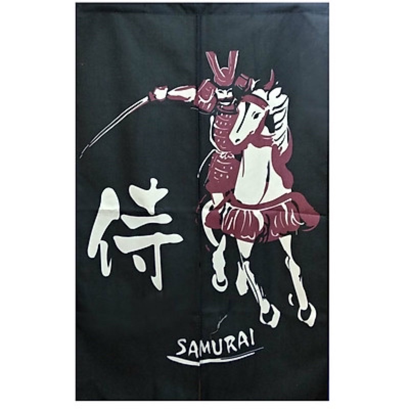 Màn rèm noren Nhật Bản  85x140cm -  Samurai