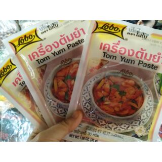 Gia vị lẩu Thái cay hiệu Lobo gói 30gram