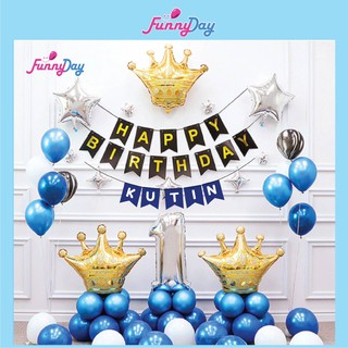 Set Trang Trí Tiệc Cho Bé Trai [Đơn Giản Tại Nhà] - Phụ Kiện Trang Trí Tiệc Sinh Nhật