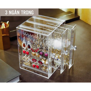 Kệ Treo Bông Tai Hộp Treo Bông Tai Đa Năng [MẪU MỚI NHẤT]