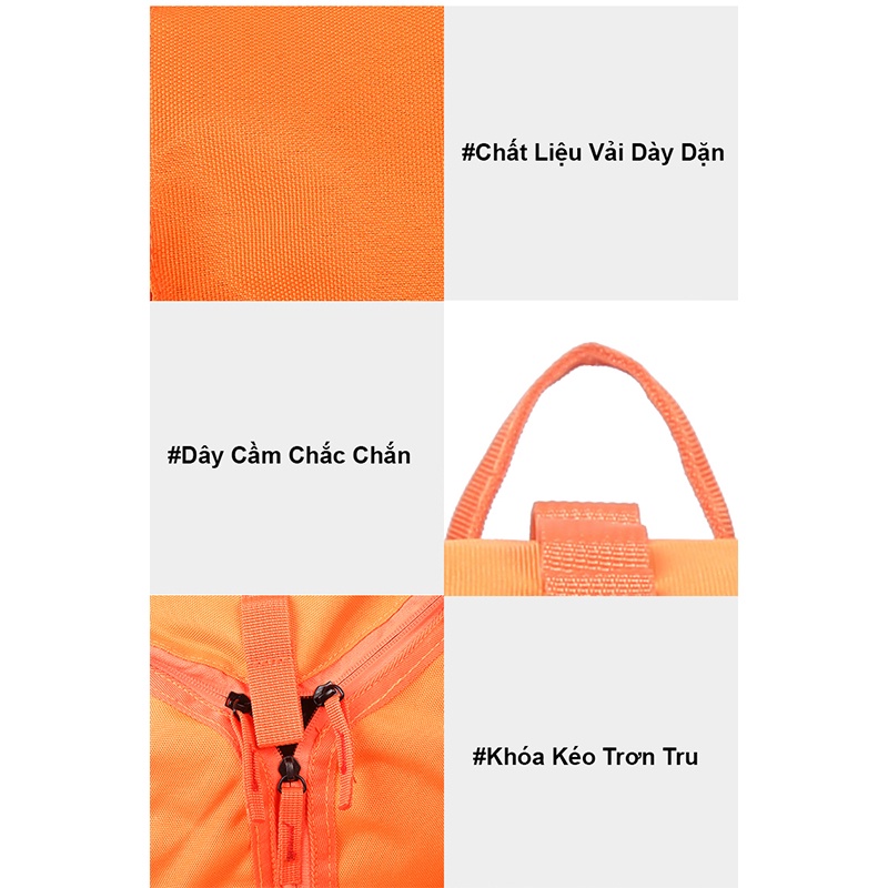 Balo du lịch nam nữ ZAJA đi phượt size lớn đựng laptop thời trang đeo vai thể thao chống thấm nước