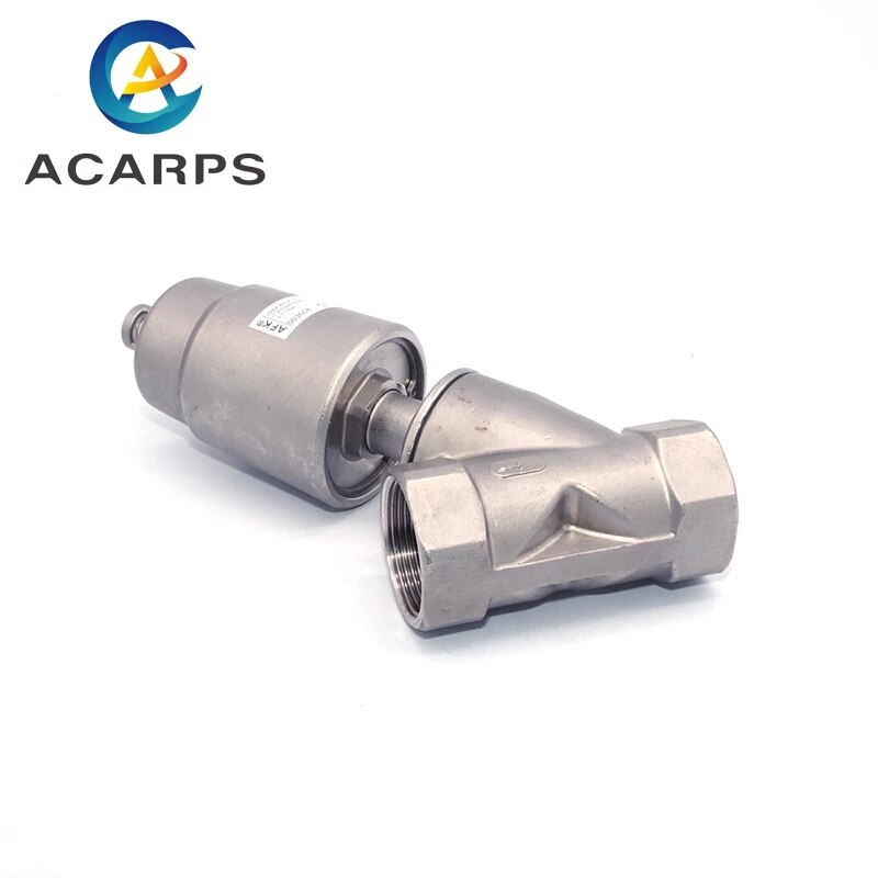 Van Y xiên DN15  inox 316 dùng khí nén loại