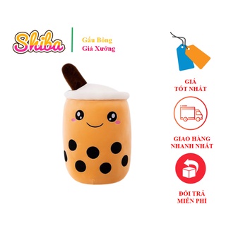 Gấu Bông Trà Sữa - Gối ôm Trà Sữa Baby Hàng Cao Cấp Mềm Mịn - Thú nhồi Bông Nhập Khẩu Size 35cm