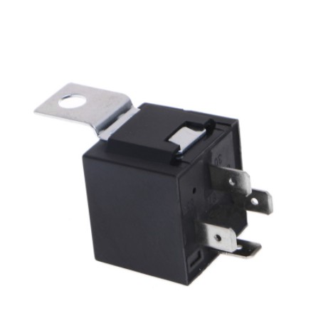 Rờ le relay DC 12V 5 4 chân 40A xe hơi ô tô rơ điều khiển quạt kính chỉnh điện kèn còi đèn sương mù máy lạnh điều hòa