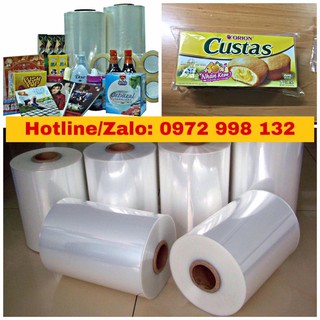 Màng co mềm bọc hộp mỹ phẩm, tập sách