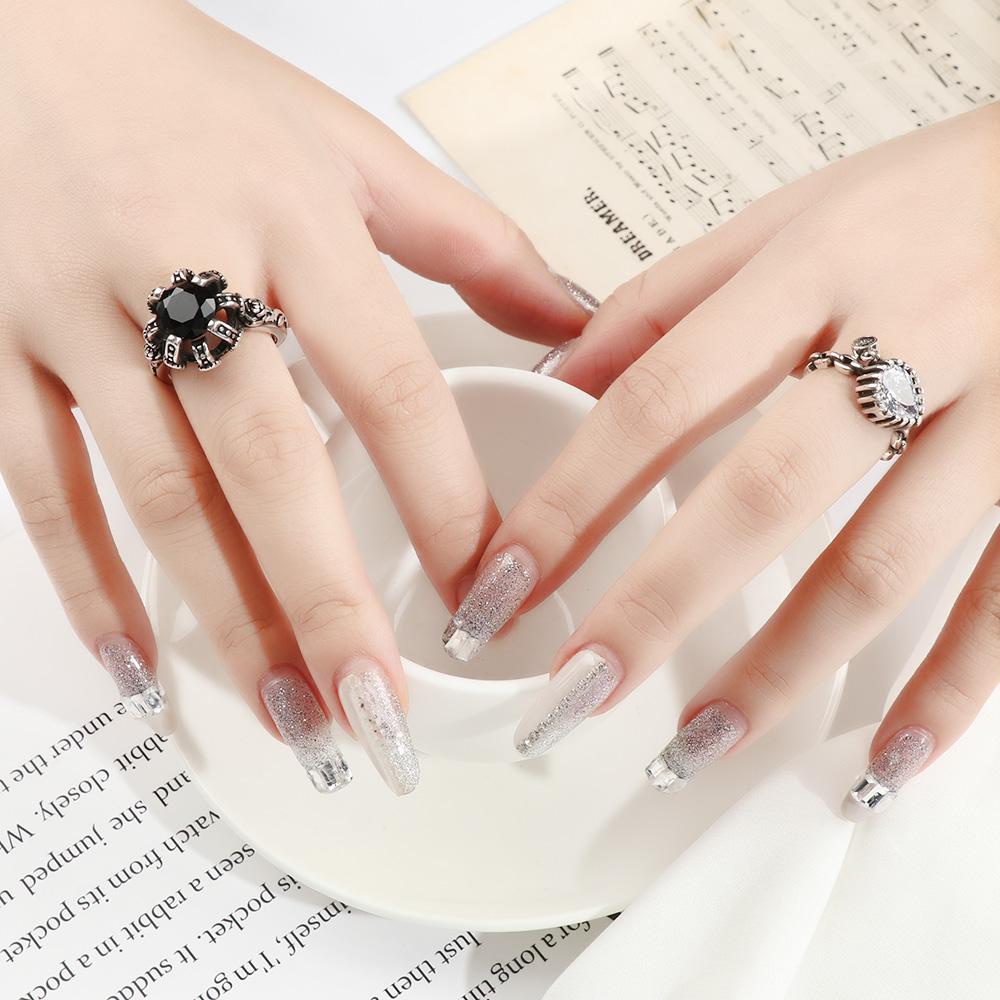 Nhẫn BSUNS Đất Sét|Nhẫn Nhiều Màu Sắc Phong Cách Punk Cổ Điển