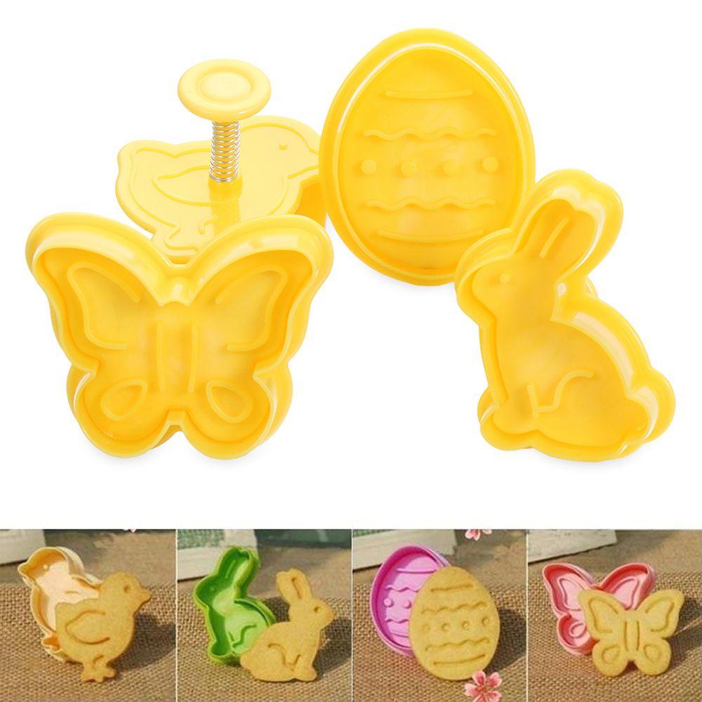 Khuôn Làm Bánh Quy / Trứng Phục Sinh / Thỏ / Bướm DIY