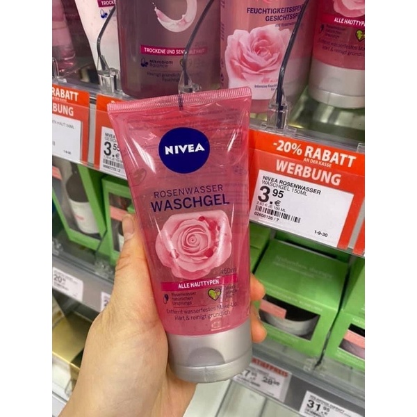 Sữa rửa mặt nivea Đức