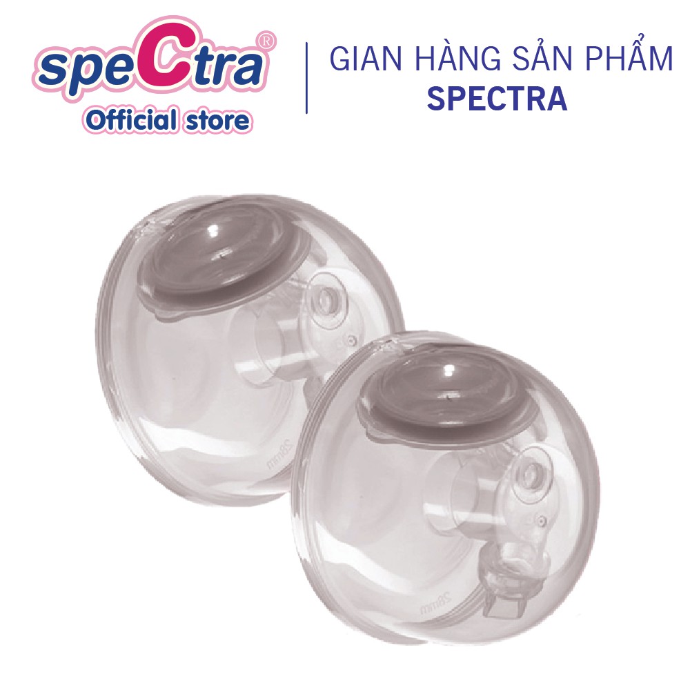 Bộ Cup Hút Sữa Rảnh Tay Spectra Handsfree Chính Hãng (Size 24/28mm)