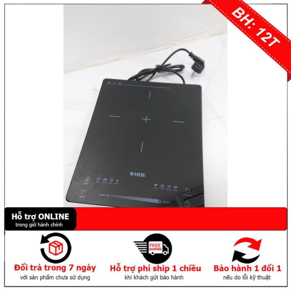 Bếp từ đơn Hyundai-HDE model HDE 1123 tặng thêm nồi lẩu inox 304 cao cấp - Bảo hành chính hãngchính hãng 1 năm