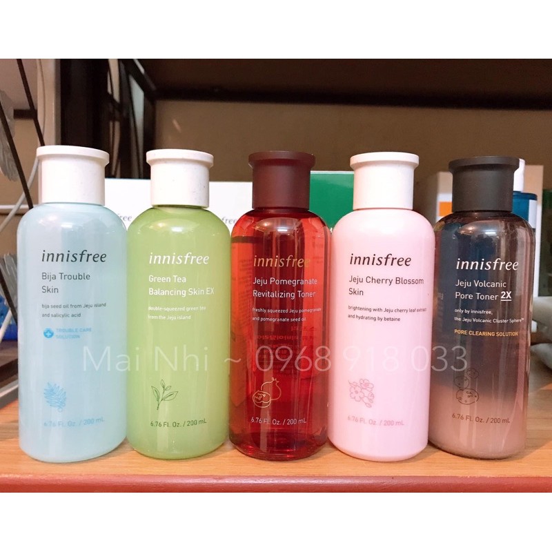 Toner Nước Hoa Hồng Innisfree