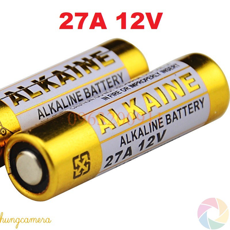 Pin 27A12V Alkaline Dùng Cho Điều Khiển