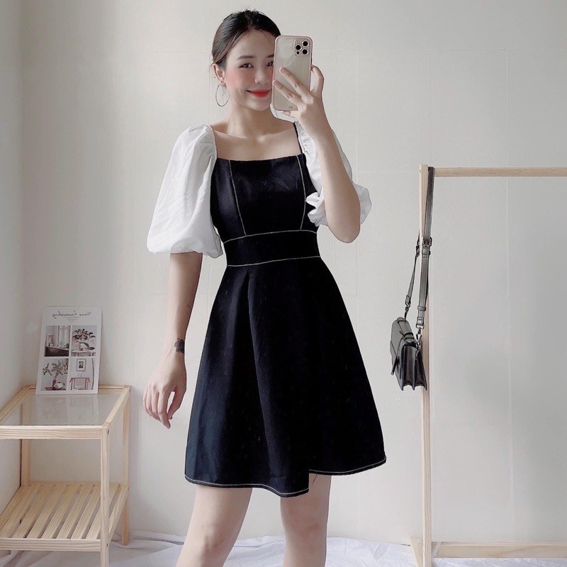 🌹Đầm xoè tay phồng nữ | BigBuy360 - bigbuy360.vn