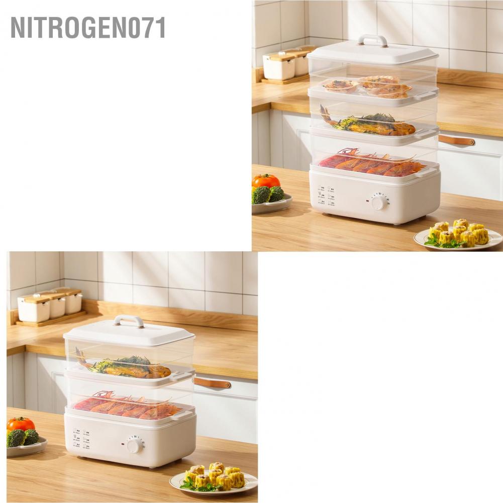 Nitrogen071Nồi hấp điện Nhiều lớp đa năng, dung tích lớn , Thời gian hẹn giờ Công suất lớn ZG10