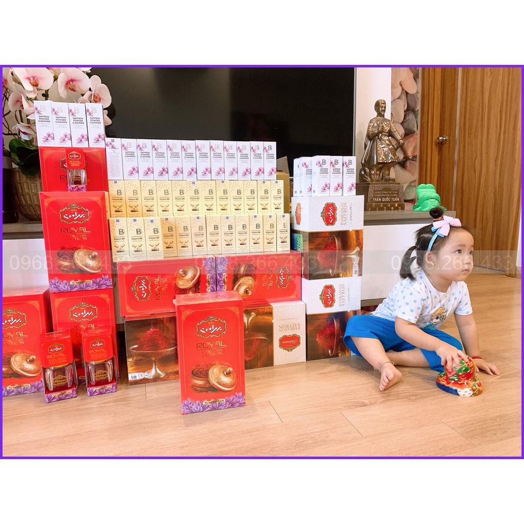 Saffron Powder Clean - Bột rửa mặt Saffron 3 In 1(Hàng chính hãng) | BigBuy360 - bigbuy360.vn
