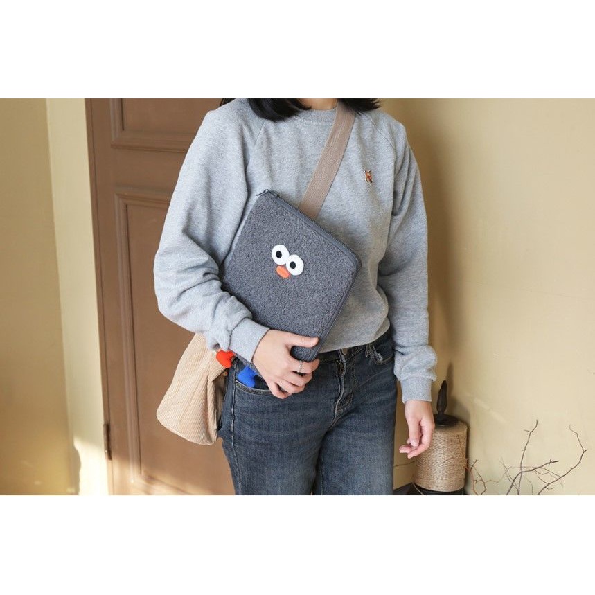 Túi đựng laptop máy tính bảng 11/13/15 inch họa tiết hoạt hình phong cách Hàn Quốc