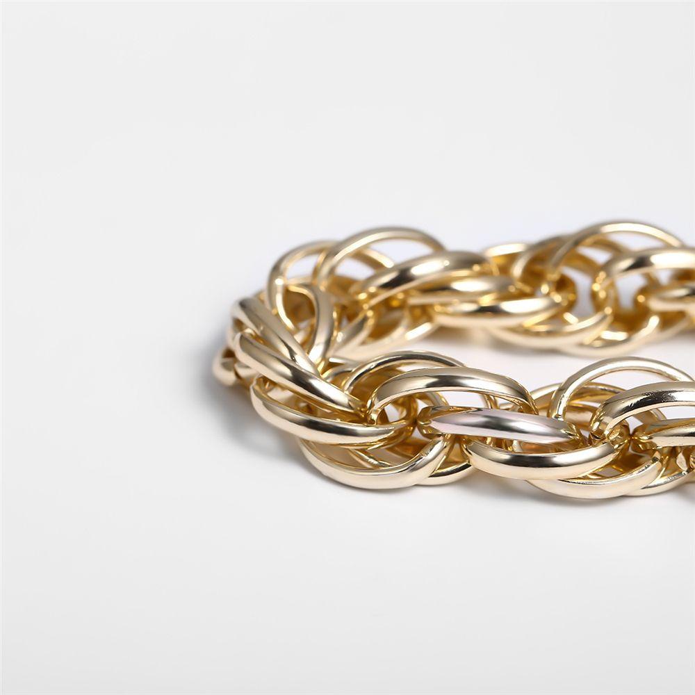 Dây Chuyền Dày Phong Cách Rock Cuba Thời Trang Cho Nữ