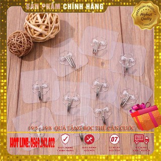 10 chiếc móc dán cường lực siêu chắc.