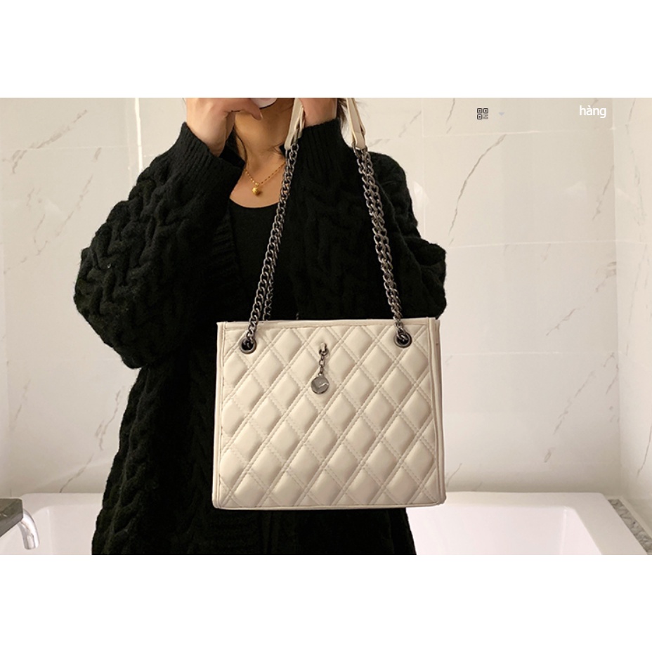 Túi xách thời trang dây đeo xích có thể đeo vai và đeo chéo