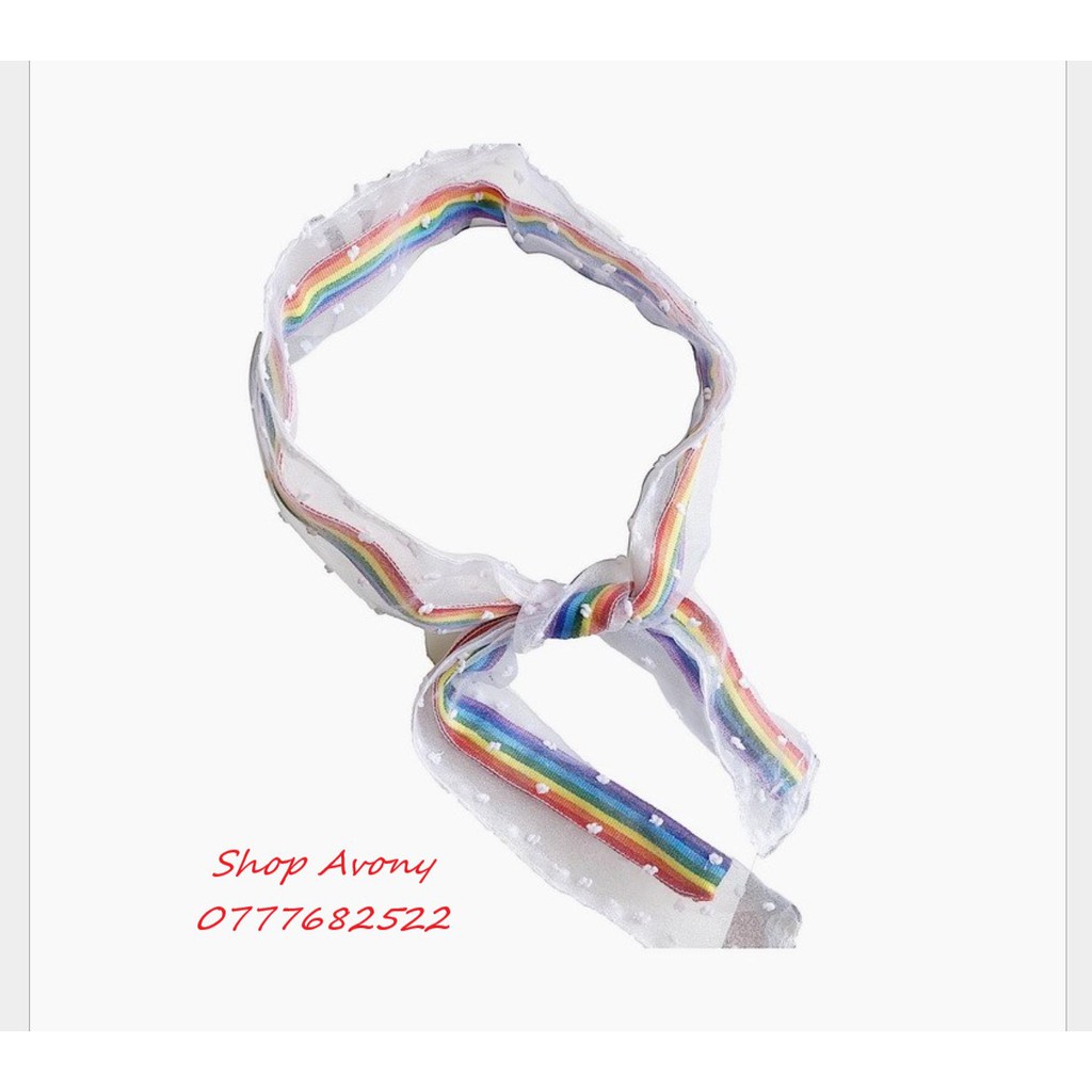 Đa năng cầu vòng tuyết - bờm thắt tóc