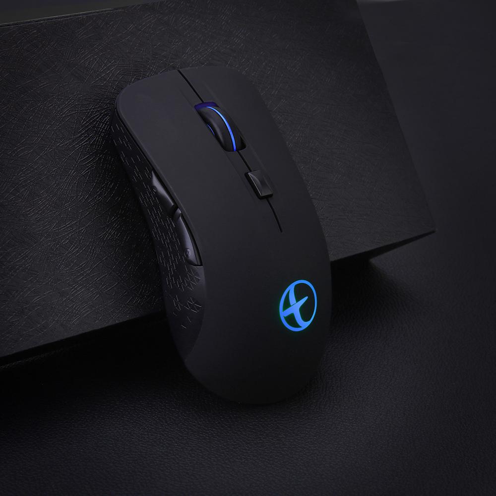 Chuột Không Dây Bluetooth 7 Màu Có Đèn Led