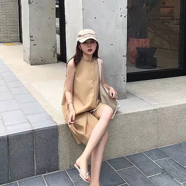 Áo liền quần SUXI dáng rộng phong cách cổ điển thời trang mùa xuân cho nữ