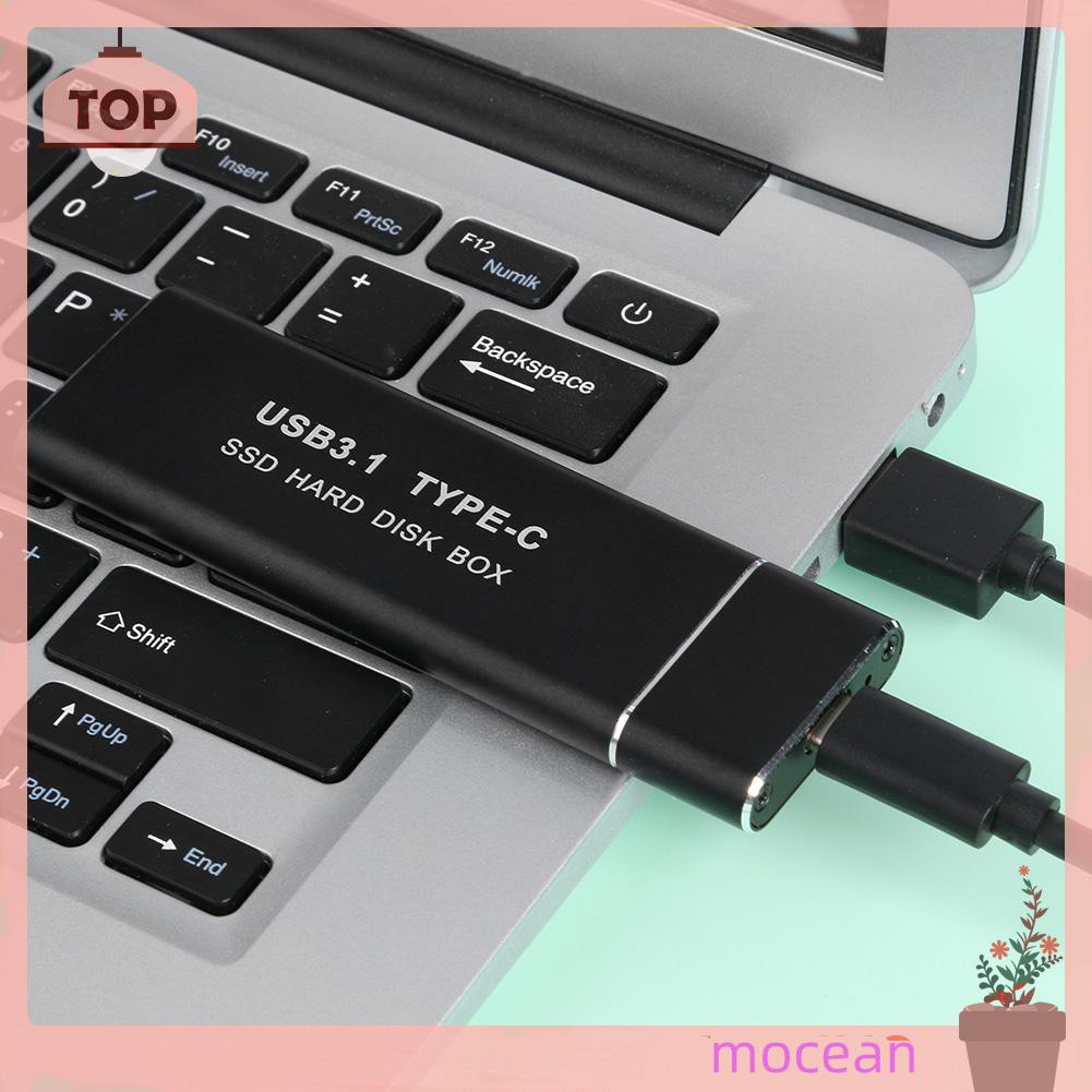 Hộp Ổ Cứng Ngoài Mocean Usb Type C M.2 Ssd Nvme Pcie Sata M / B Ốp | BigBuy360 - bigbuy360.vn