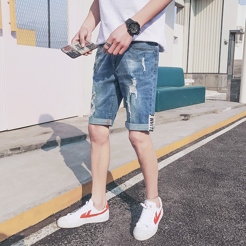 Quần Short Denim Nam 5.13- Blue