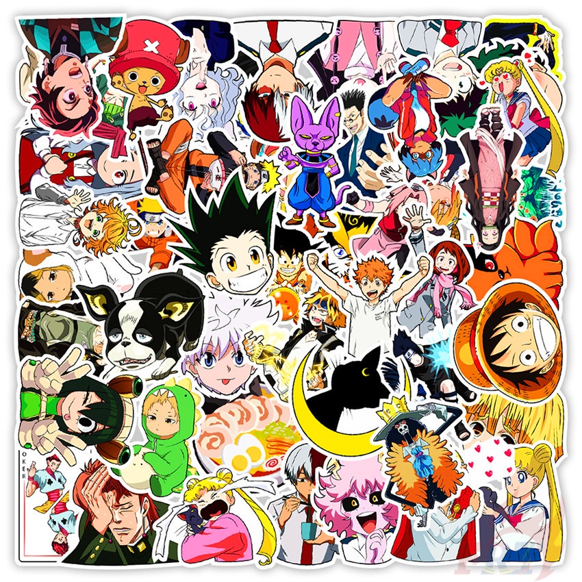 ❉ Bộ 03 Sticker Hoạt Hình Xinh Xắn Dùng Trong Trang Trí ❉ Bộ 50 Miếng Dán Chống Thấm Nước Dùng Trang Trí Thủ Công